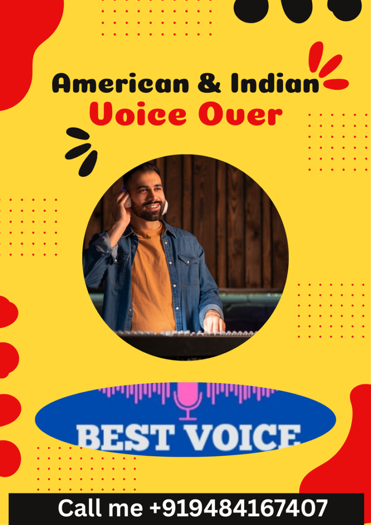 Indian voice over artists
